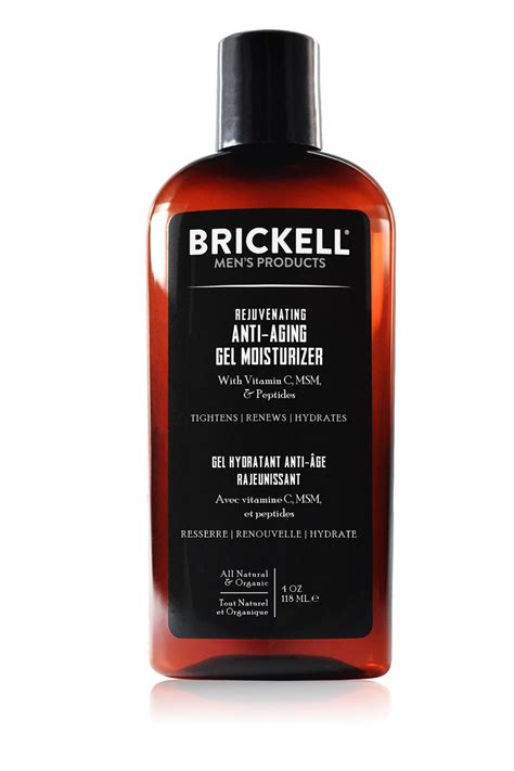 Rejuvenating Anti-Aging Gel Moisturizer for Men – Brickell Men's Products®