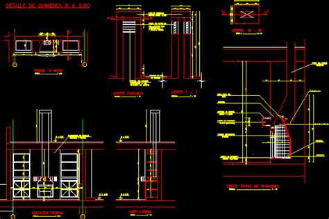 Fireplace Dwg Full Project For Autocad • Designscad