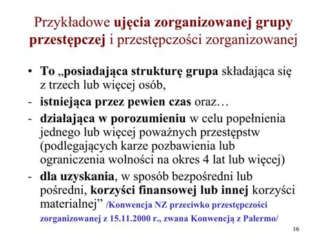 PPT Przestępczość zorganizowana PowerPoint Presentation free