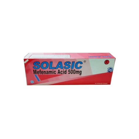 Solasic 500 Mg Box 100 Kaplet Kegunaan Efek Samping Dosis Dan Porn