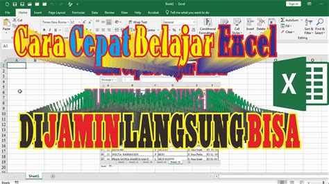 Cara Cepat Belajar Excel Pasti Bisa YouTube