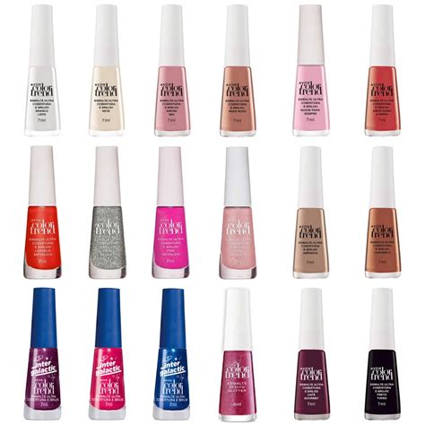 Esmalte Color Trend Ultra Cobertura E Brilho Avon Ml Shopee Brasil