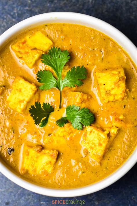 Paneer Butter Masala Recipe Spice Cravings