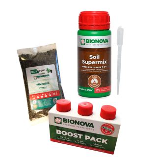 Bio Nova Starter Pack mini Grow Dünger Set für Erde Terra Soil Subs