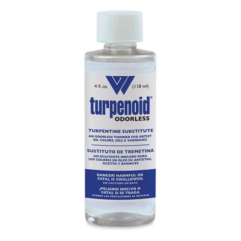 Weber Turpenoid 4 Oz Plastic Bottle BLICK Art Materials Plastic