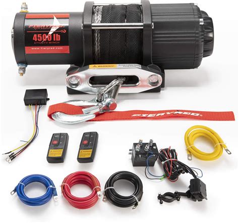 STIMULATER Treuil électrique 1 360 8 kg pour VTT UTV 12 V treuil avec