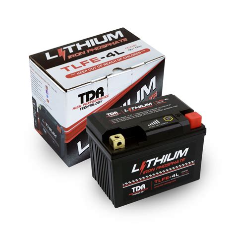 TDR Lithium Iron Phosphate LiFePO4 Battery TLFE 4L 12V 1 5AH