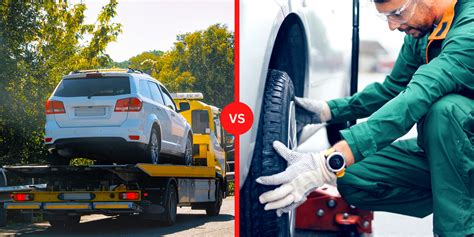 Towing Vs Roadside Assistance Services