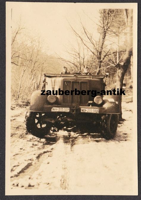 Foto Wehrmacht Halbketten Fahrzeug Der Panzerdivision Postimages