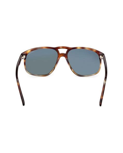 Tom Ford 58mm Navigator Sunglasses For Men Lyst