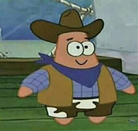 Patrick Cowboy Discord Pfp