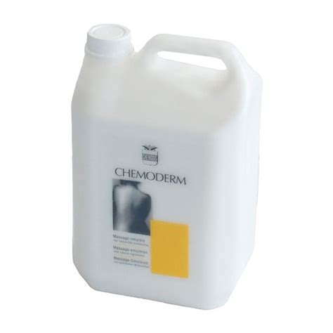 Emulsión Para Masaje Chemodis Chemoderm Massage Emulsion 5l