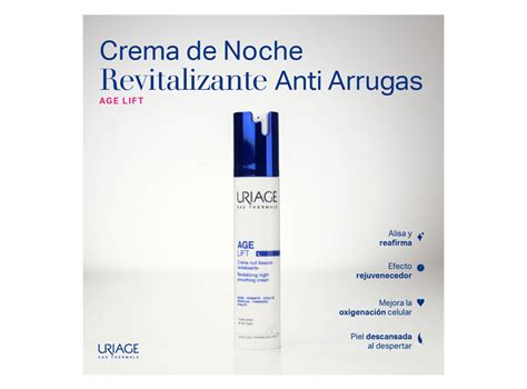 Ripley AGE LIFT CREMA DE NOCHE REVITALIZANTE ANTI ARRUGAS 40 ML DE URIAGE