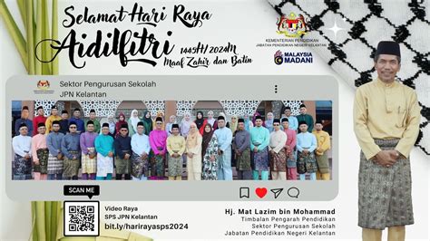 Video Raya Aidilfitri Sps Jpn Kelantan Youtube