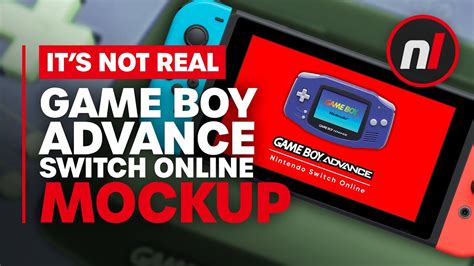 Mockup Game Boy Advance Nintendo Switch Online YouTube