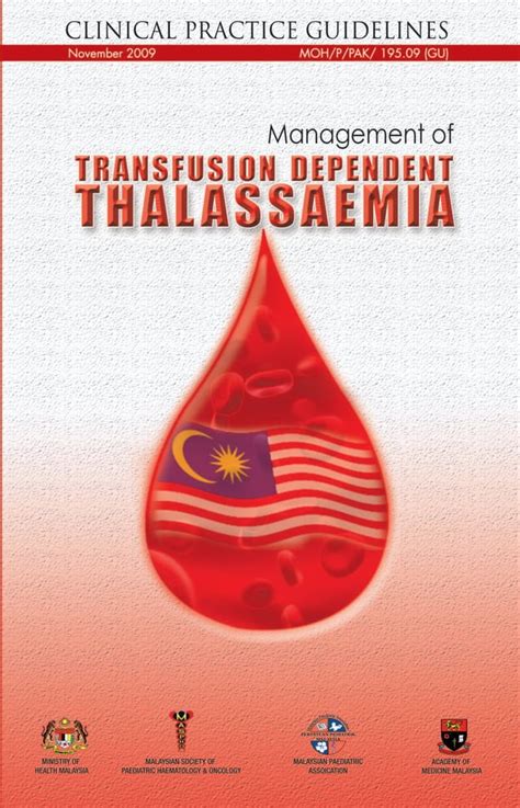 Management Of Transfusion Dependent Thalassaemia 2 Pdf