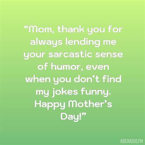 Happy Mothers Day Funny Quote Abcradio Fm