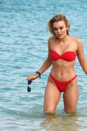 Tallia Storm In A Red Hot Bikini In Cape Verde Celebmafia