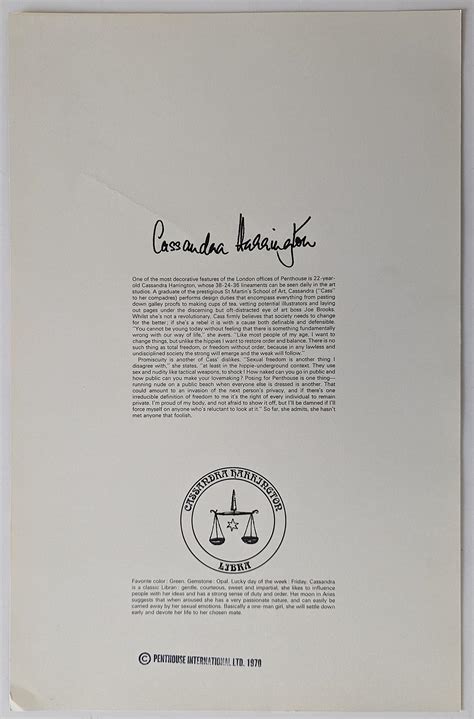 Lot Vintage Pin Up Poster 1970 Penthouse International Nude 17 X 11