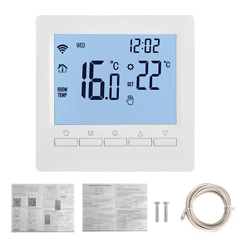 Smart WiFi LCD Digital Thermostat Raumthermostat FußBodenheizung