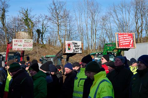 Protest Der Landwirte Fotos Von Der Fahrt Von Winterberg Nach Sch Ren