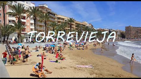 Spain Torrevieja walking tour Испания Торревьеха YouTube