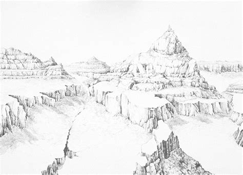 Grand Canyon Drawing at PaintingValley.com | Explore collection of ...