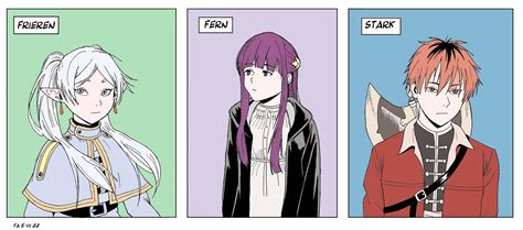 Frieren characters by FFF66 on DeviantArt