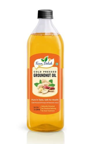 100 Natural Cold Pressed Groundnut Oil 1ltr At Best Price In Bengaluru