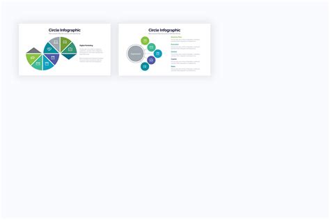 Circle Infographic Templates Diagrams for Powerpoint, Illustrator ...