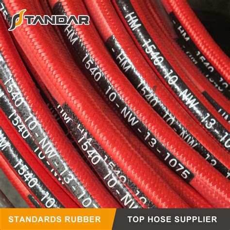 Sae R Flexible Steel Wire Braided Reinforced Propane Rubber Lpg