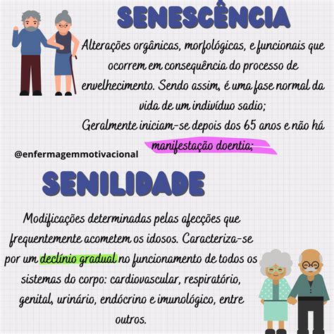 Qual A Diferença Entre Senescência E Senilidade ENSINO