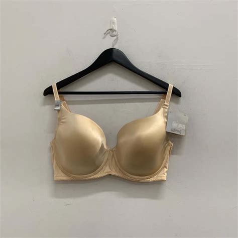 Fine Lines Refined Womens Size E Bra Nude S