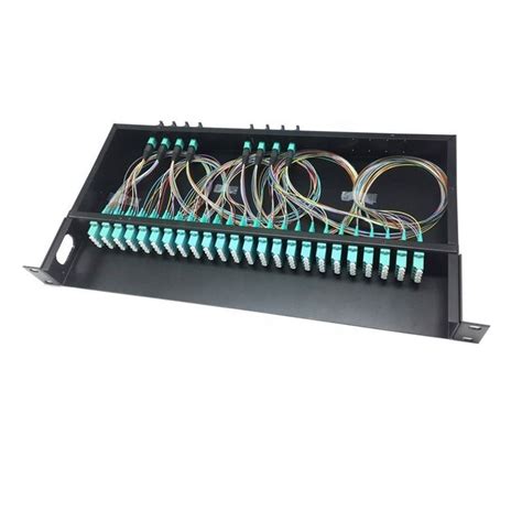 U Port Rack Mount Fiber Patch Panel Core Sm Rohs Copmliant