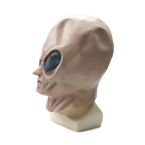 Latex Alien Mask For Halloween Adult Etsy