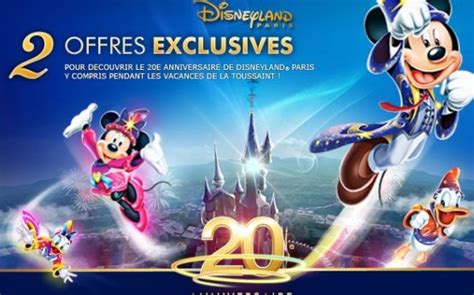 Promo Disneyland Paris Danone Place à 30€ 35€