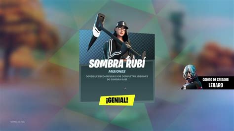 Fortnite Te Regala Una Skin Totalmente Gratis Sombra RubÍ Consiguelo Ahora Youtube