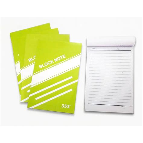 detail gambar block note koleksi nomer