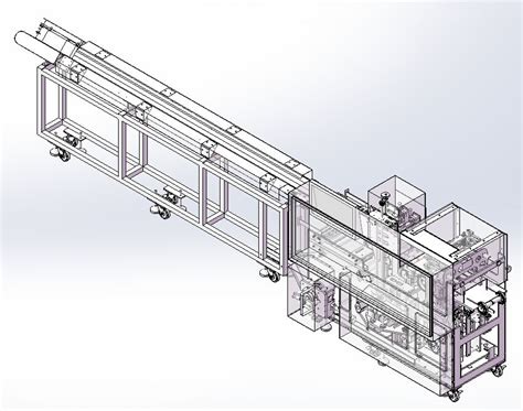 【中南】输送设备 枕式包装机流水线3d模型下载三维模型solidworks模型 制造云 产品模型