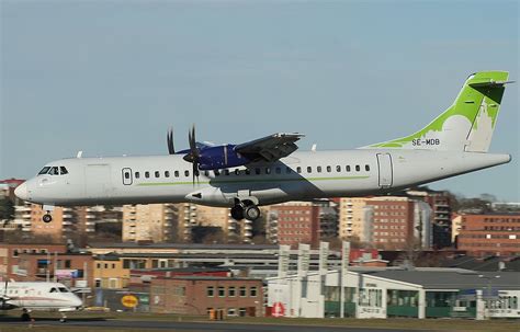 Se Mdb Atr Sverigeflyg Stockholm Bromma Essb Flickr