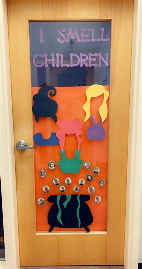 Hocus Pocus Classroom Door Preschool Classroom Decor Halloween