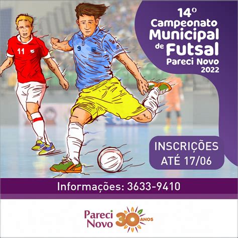 Campeonato Municipal De Futsal Prefeitura Municipal De Pareci Novo