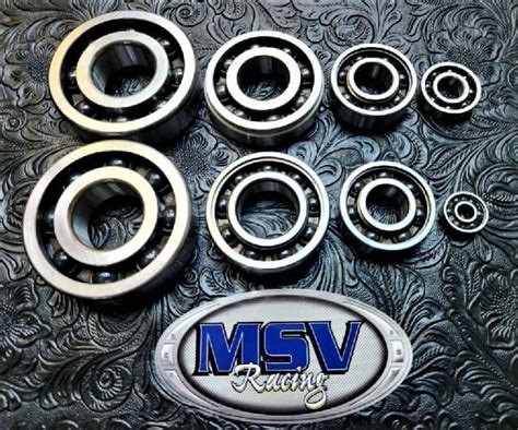 MSV Racing 85 01 CR500 Kit de Rodamientos Cerámicos Híbridos