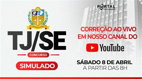 Concurso Tjse Corre O Do Simulado Youtube