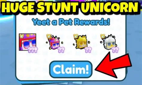 How To Get Huge Stunt Unicorn In Pet Simulator X Roblox Guide