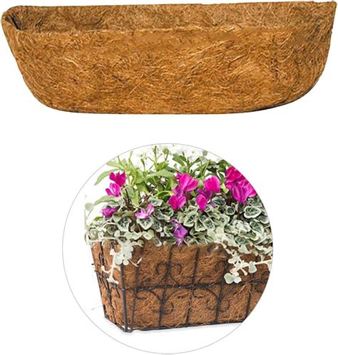 Buy In Hanging Basket Coco Liner Outdoor Planter Liners Round