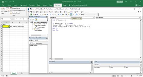 If Then Else Statement In Excel Vba Officeinside