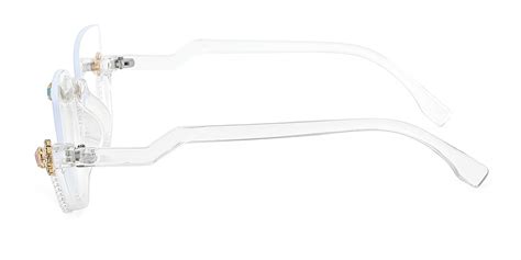 Daryl Clear Cat Eye Modish Exquisite Plastic Eyeglasses | Muukal.com