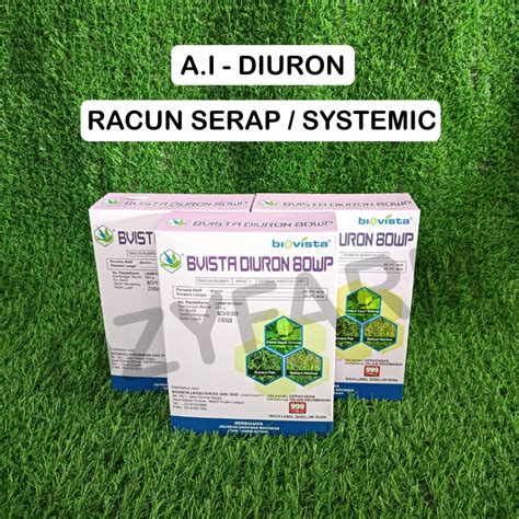 G Biovista Diuron Wp Rumput Sambau Rumput Pait Racun Rumpai