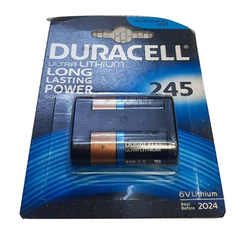 Duracell Specialty High Power Lithium Photo Battery Model Name